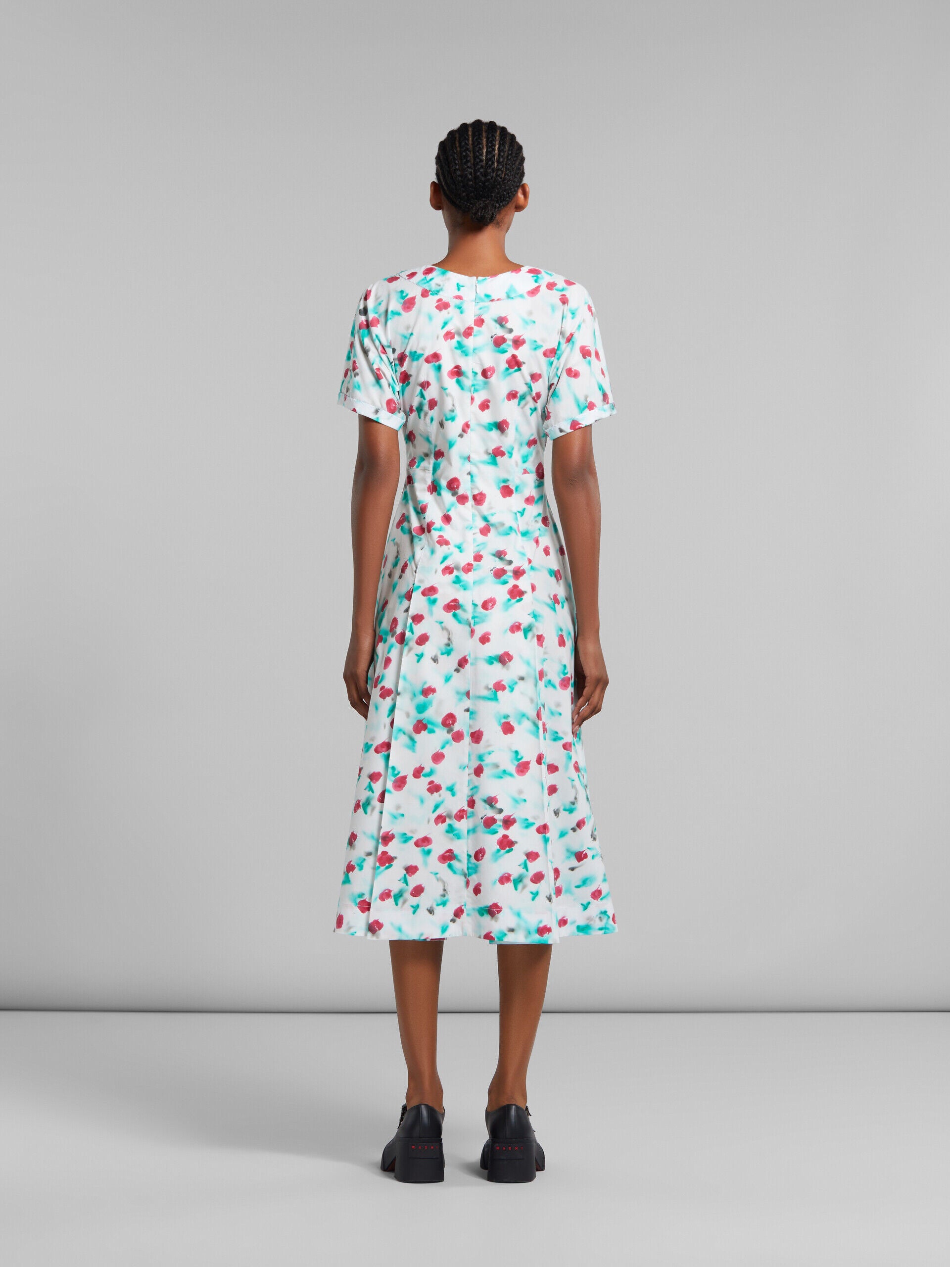 Marni White Fibres Casual Women's Dress