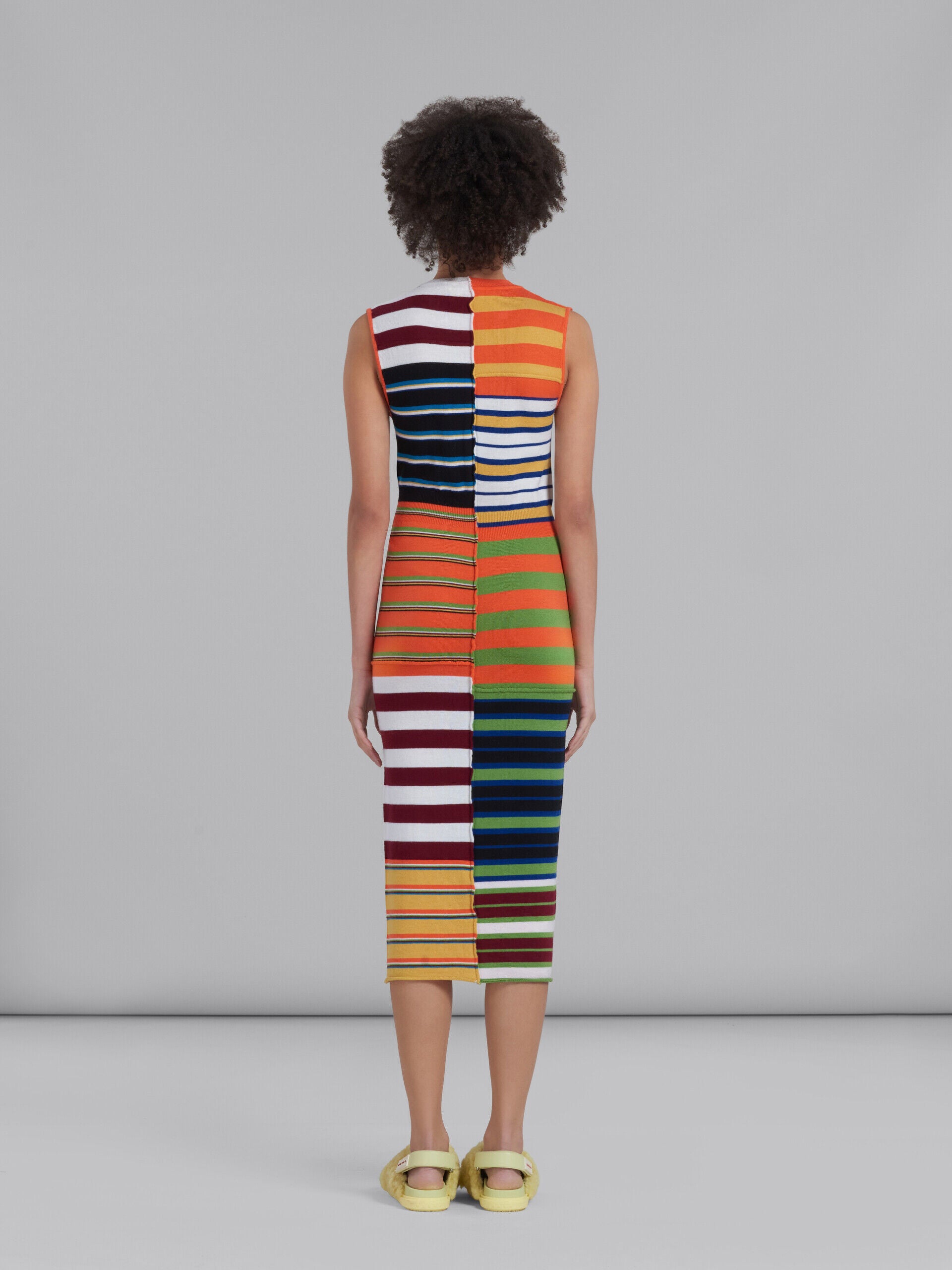 Marni Multicolor Fibres Casual Women's Dress