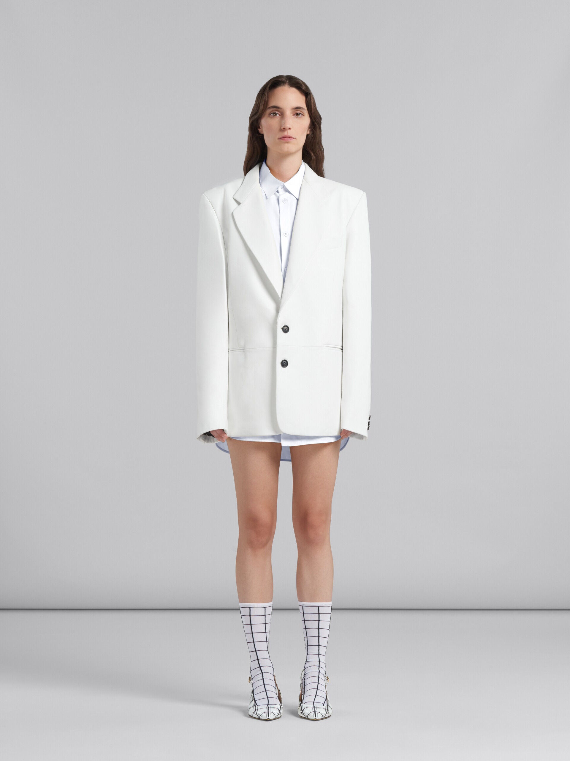Marni White Fibres Women's Jacket