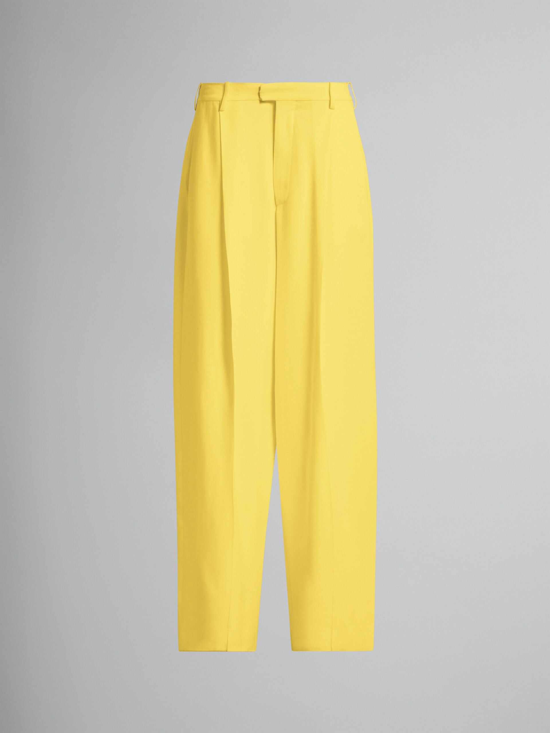 Marni Yellow Fibres Casual Women's Pants