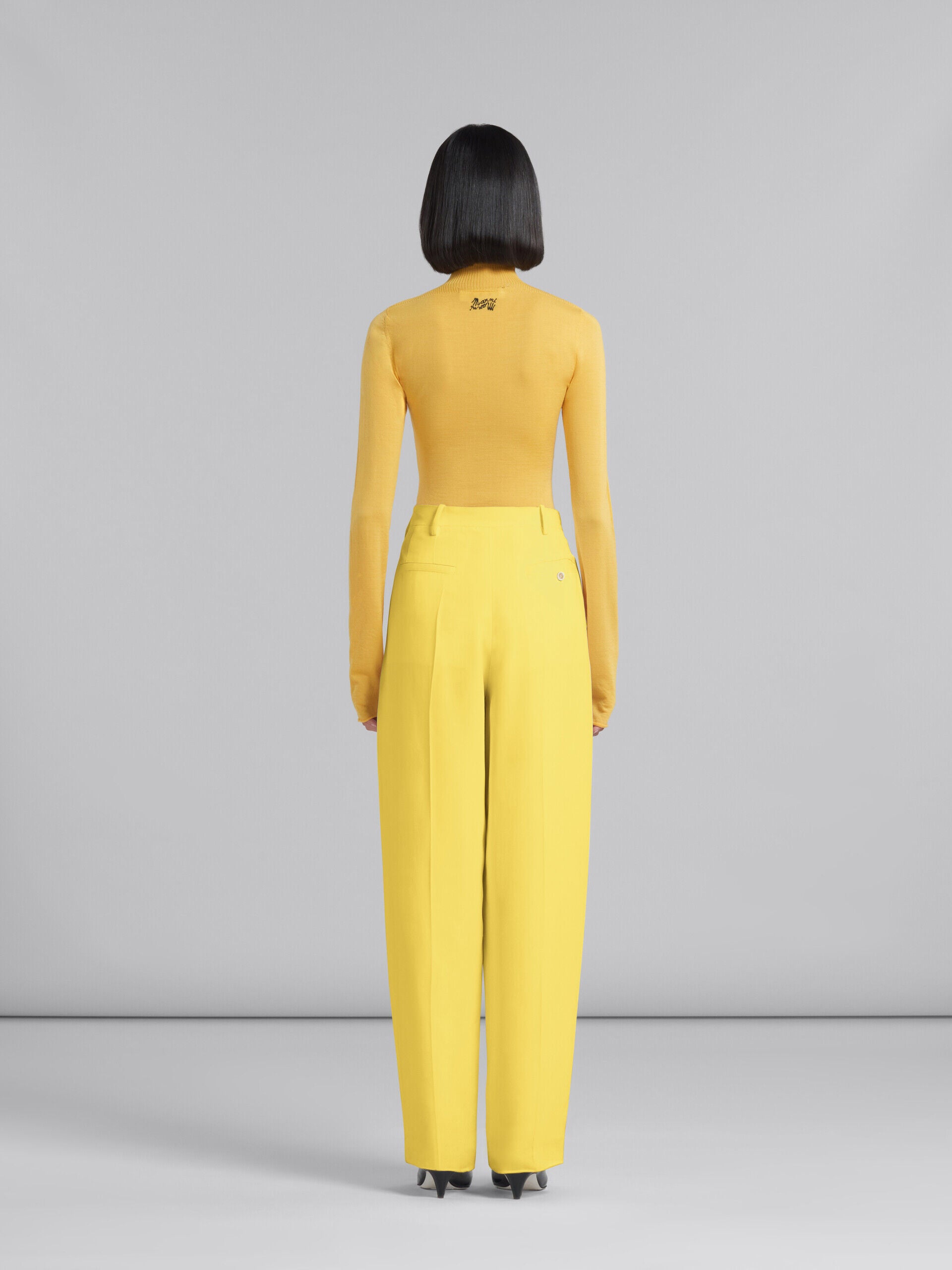 Marni Yellow Fibres Casual Women's Pants