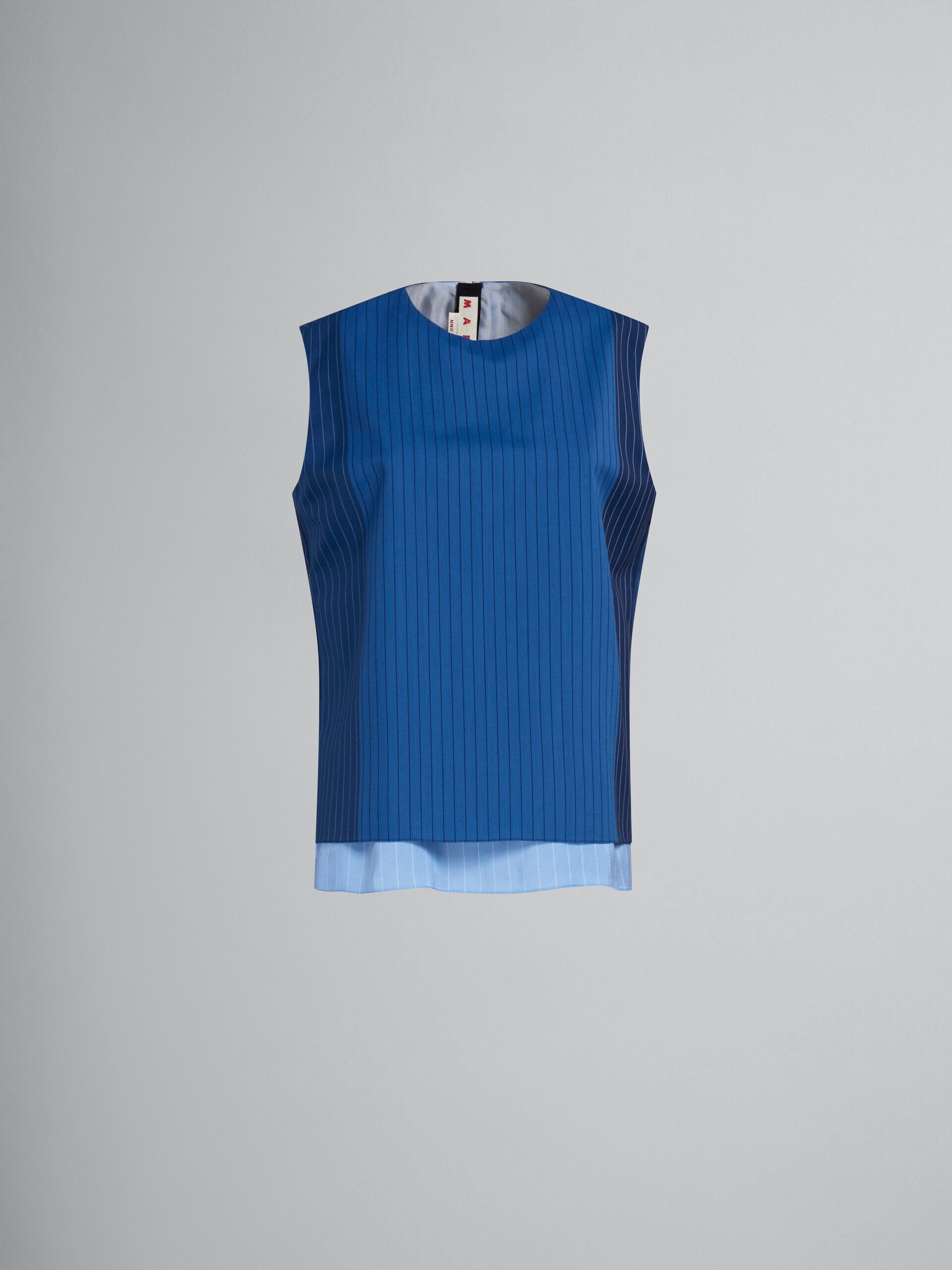 Marni Blue Fibres Pattern Women's Shirt