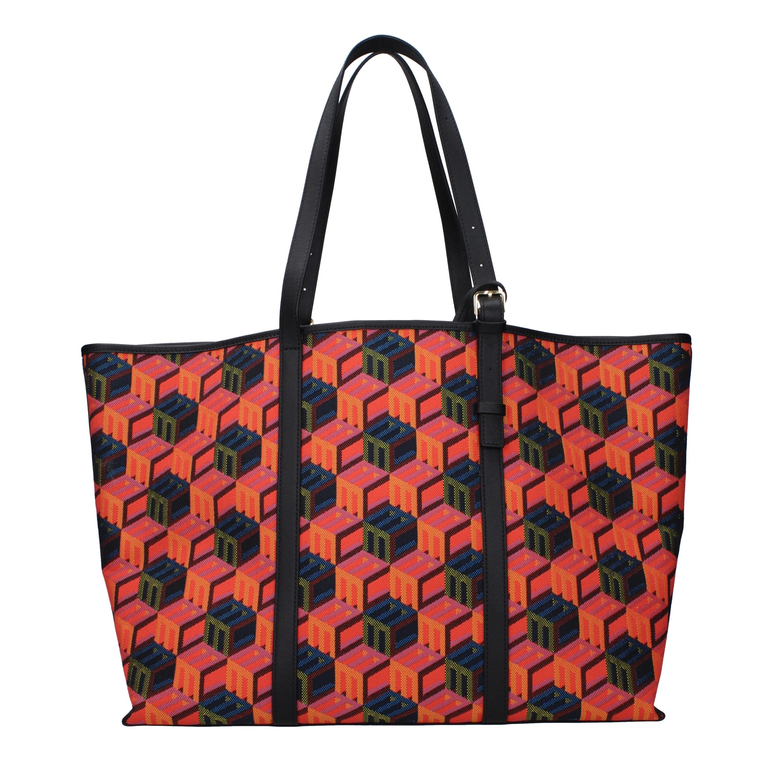 MCM Multicolor Fabric Shoulder Women's Bag