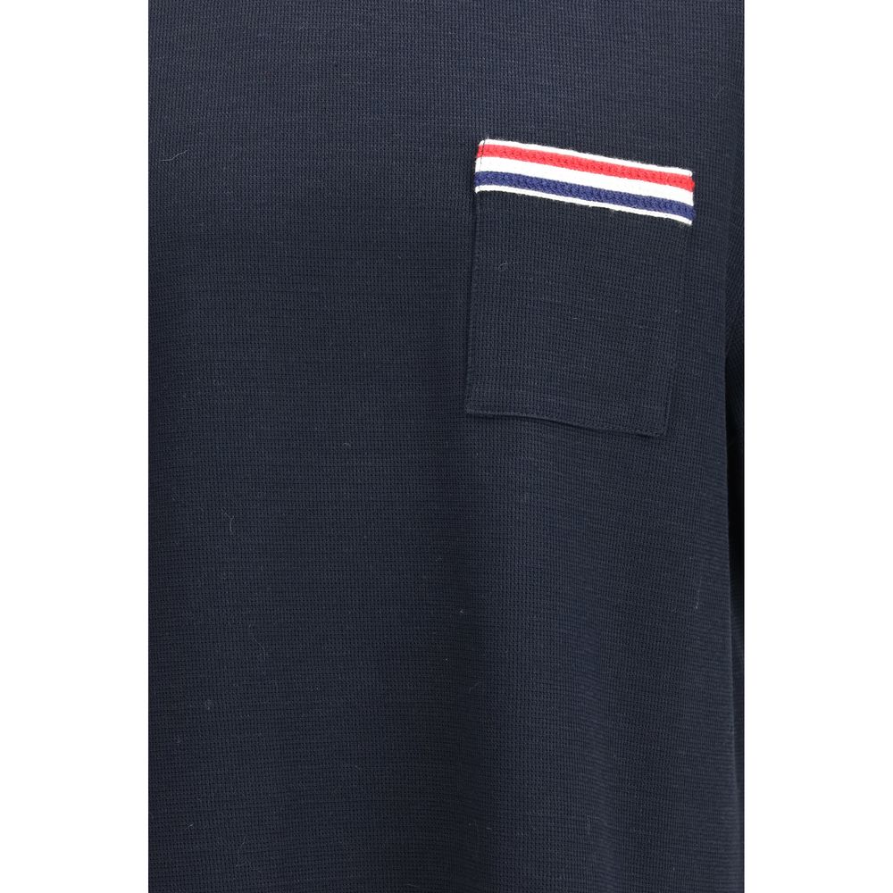 Thom Browne Blue Cotton Men's T-Shirt