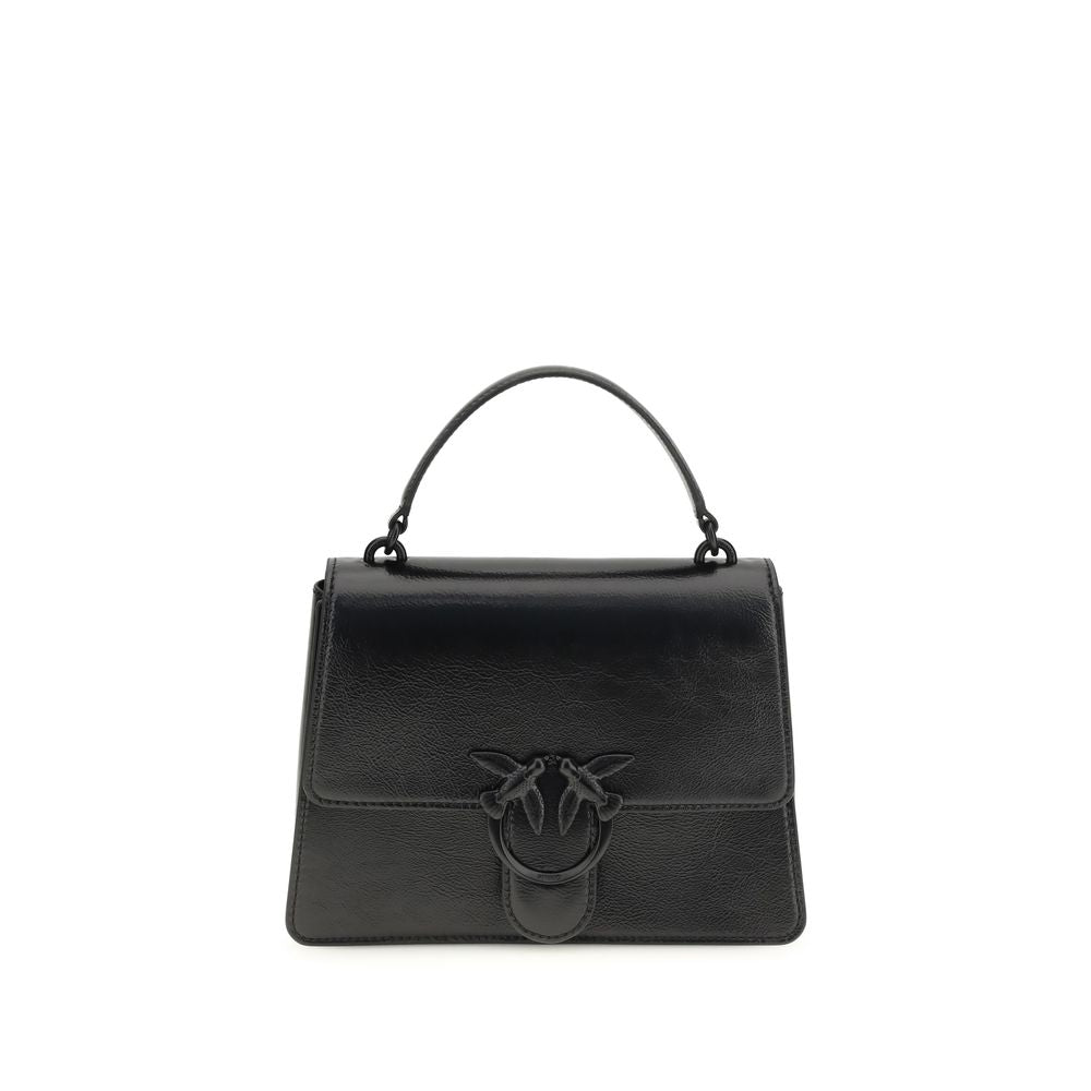 PINKO Black Lamb Ovis Aries Aries Women's Handbag