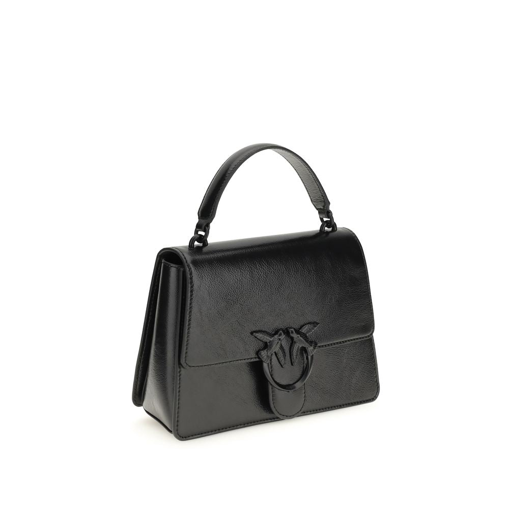 PINKO Black Lamb Ovis Aries Aries Women's Handbag