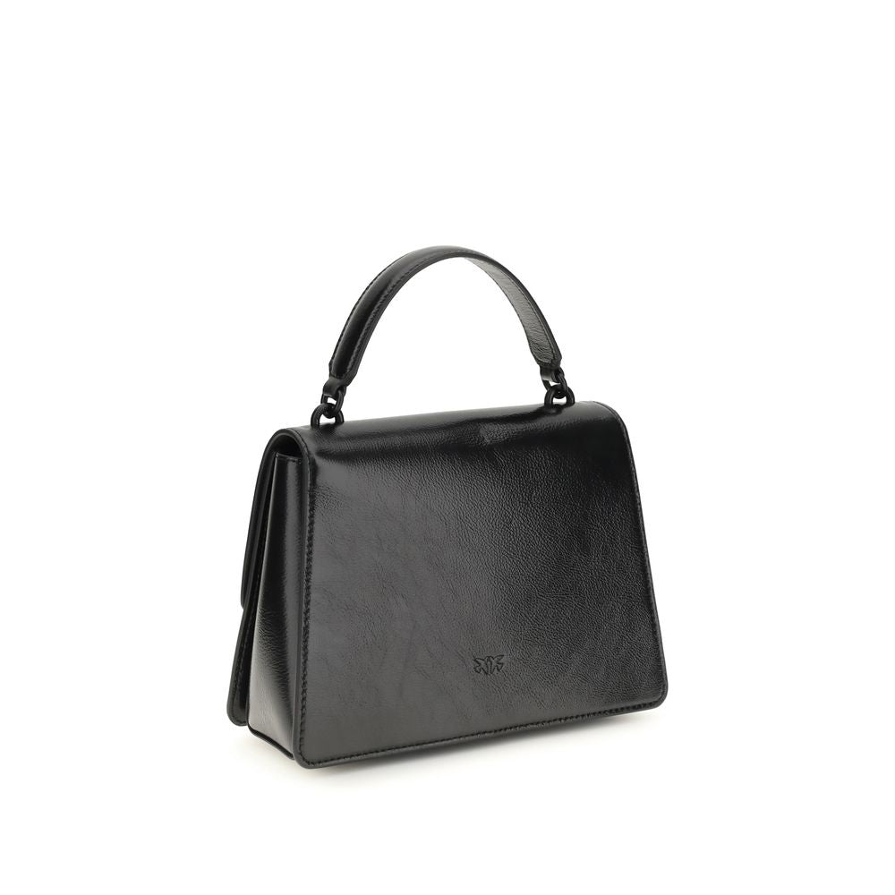 PINKO Black Lamb Ovis Aries Aries Women's Handbag