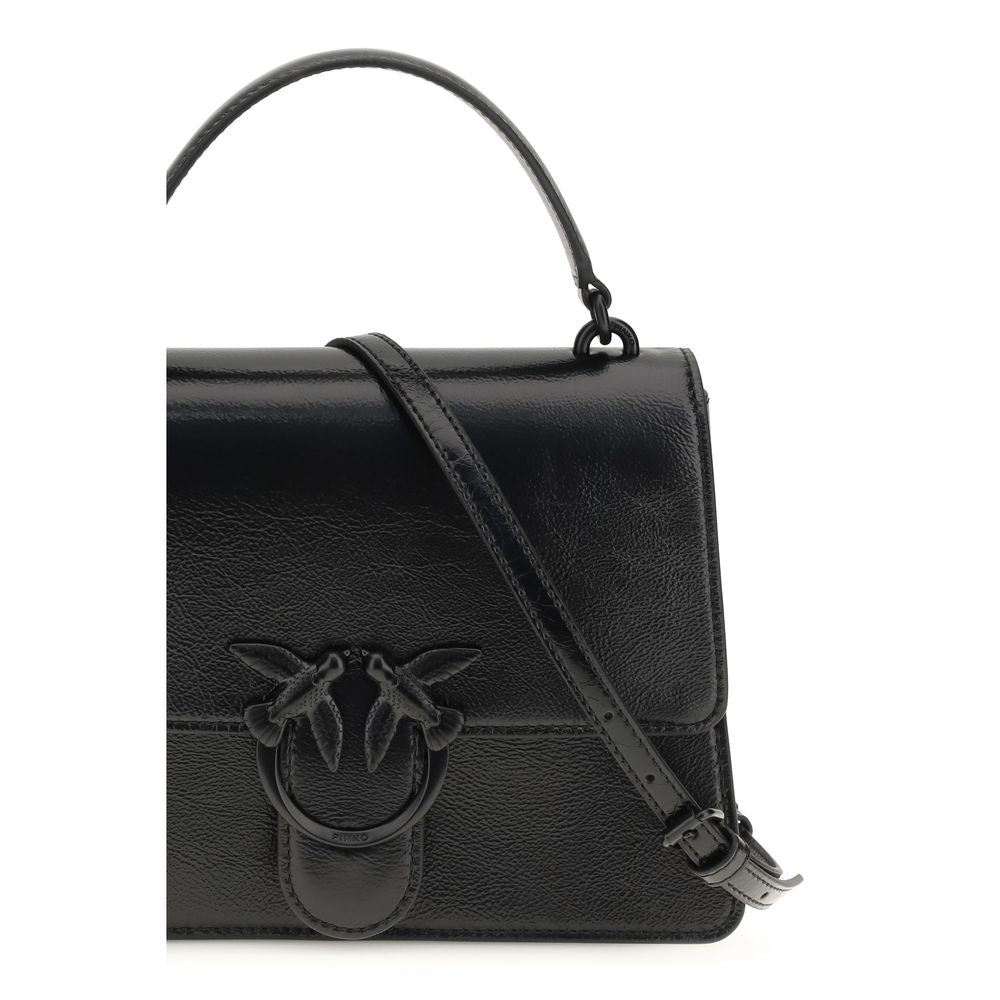 PINKO Black Lamb Ovis Aries Aries Women's Handbag