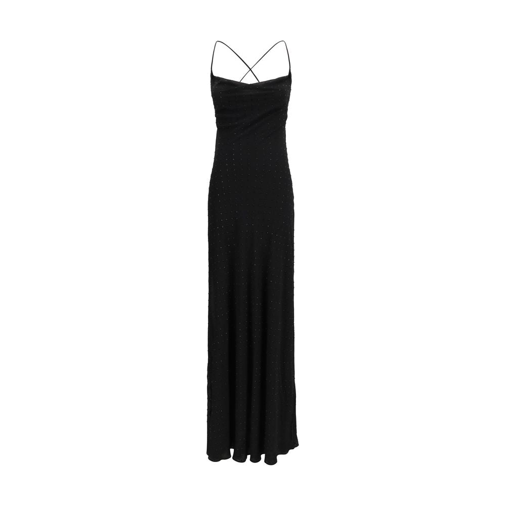PINKO Black Polyester Casual Women's Dress
