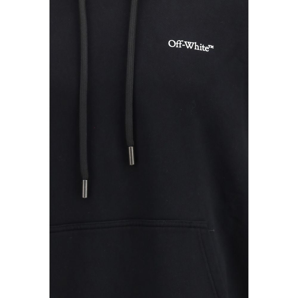 Off-White Black Cotton Men's Sweatshirt
