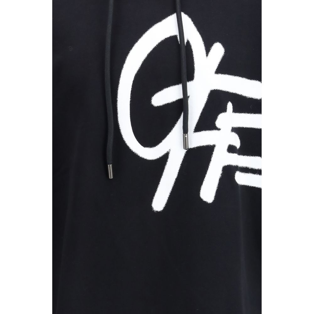 Off-White Black Cotton Men's Sweatshirt