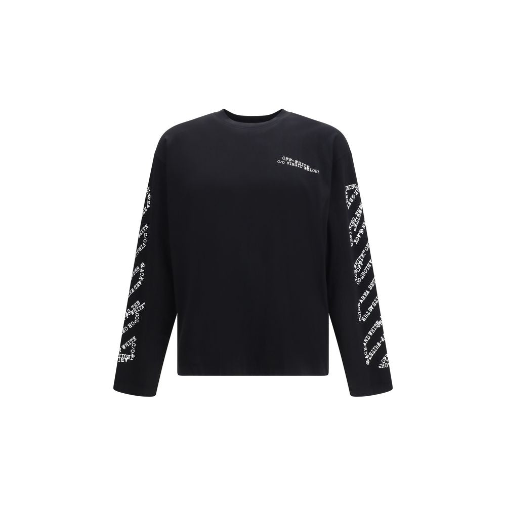 Off-White Black Cotton Men's Sportswear