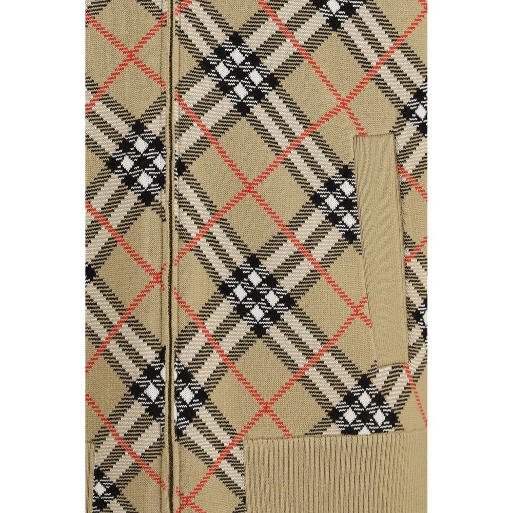 Burberry Beige Wool Men's Bomber