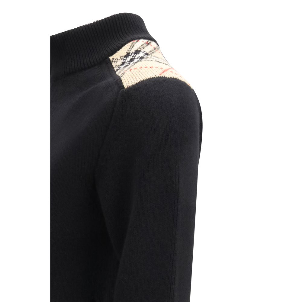 Burberry Black Wool Women's Cardigan