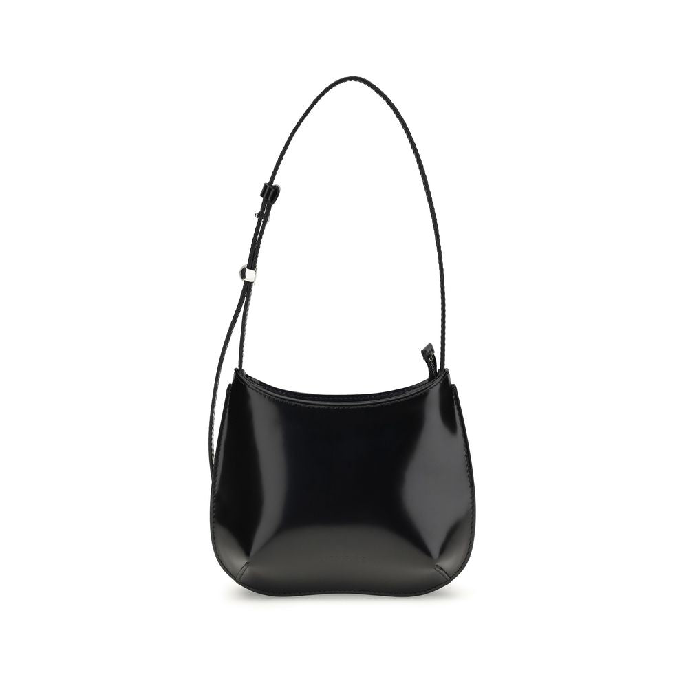 Jacquemus Black Calf Leather Bos Taurus Shoulder Women's Bag