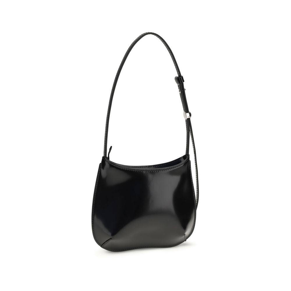 Jacquemus Black Calf Leather Bos Taurus Shoulder Women's Bag