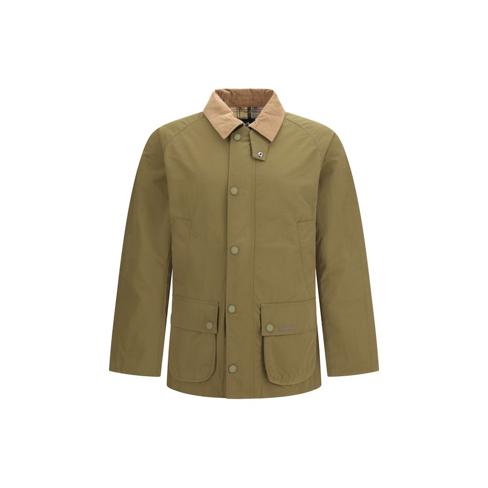 Barbour Beige Polyamide Rain Men's Coat