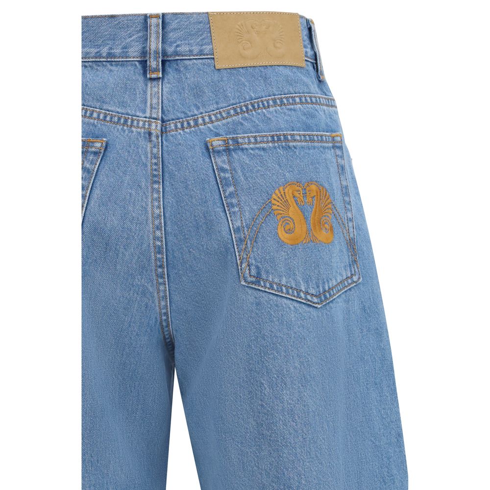 Blazé Milano Blue Cotton Jeans Women's Denim