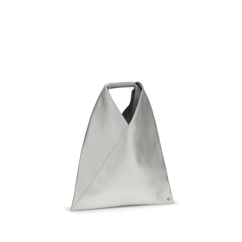 MM6 Silver Polyethylene Women's Handbag