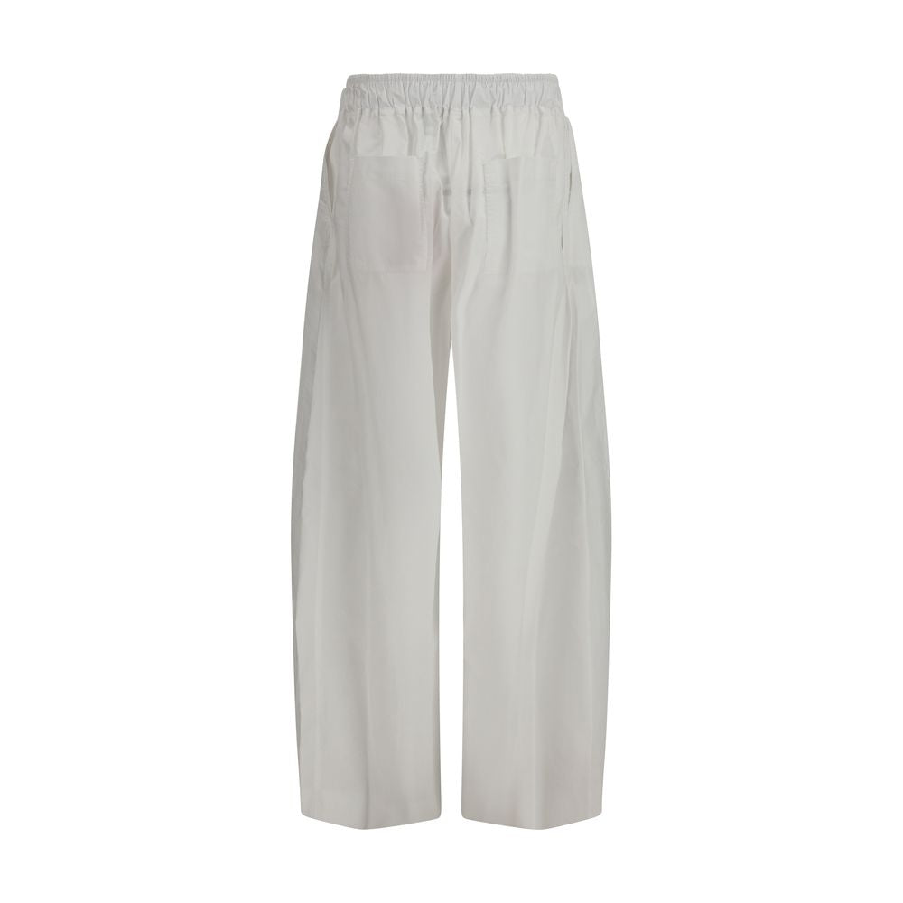 The Latest White Lyocell Casual Women's Pants