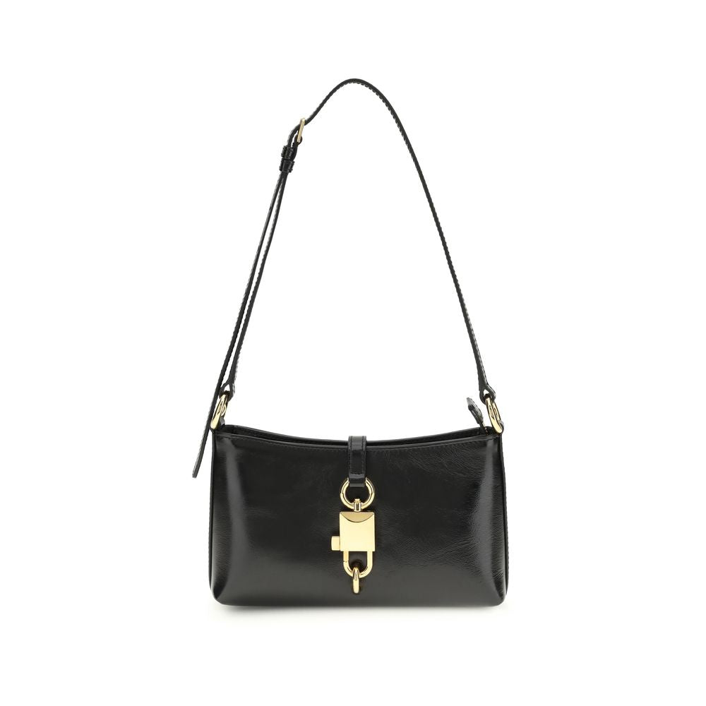 Dolce & Gabbana Black Calf Leather Bos Taurus Shoulder Women's Bag