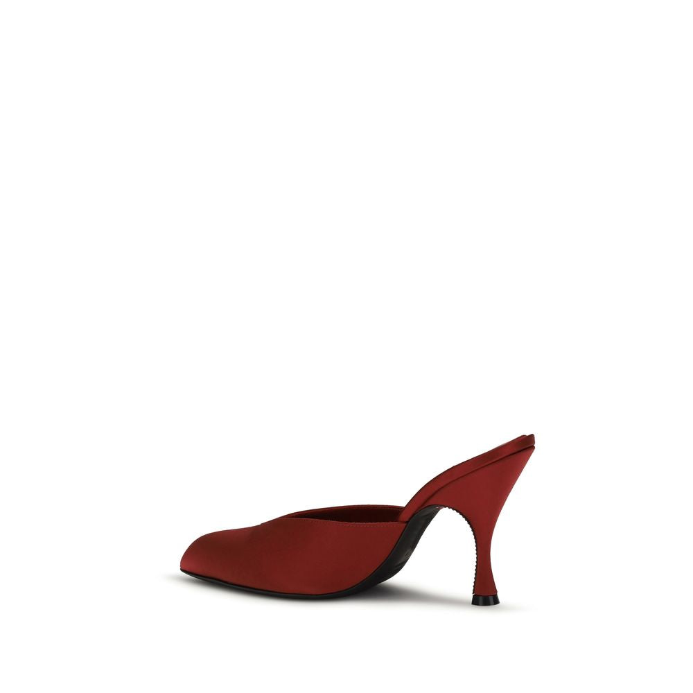 Herbert Levine Multicolor Silk Women's Mules