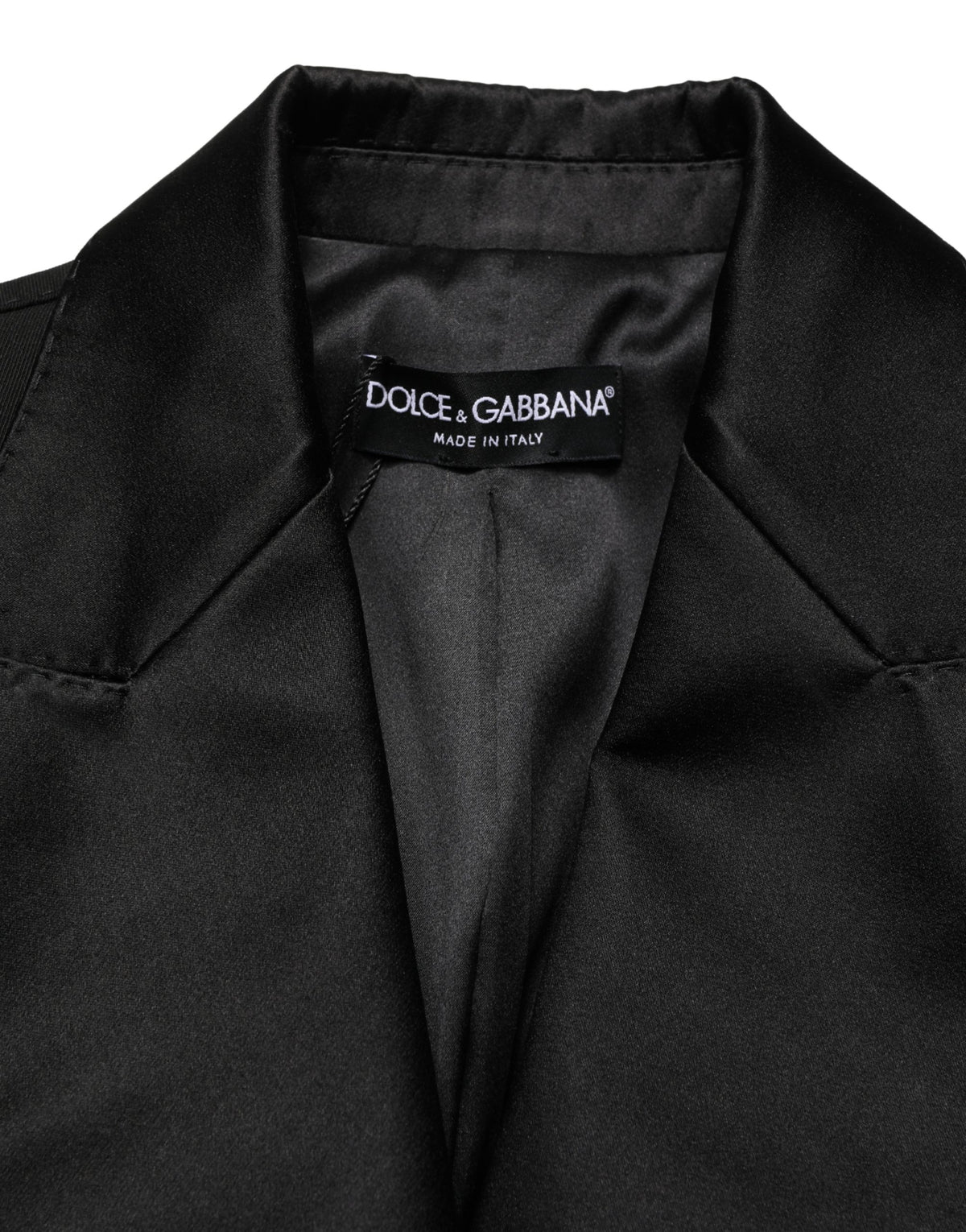 Dolce & Gabbana Black Wool Single Breasted Blazer Women's Jacket