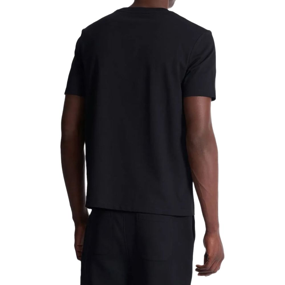 Balmain Black Cotton Men's T-Shirt