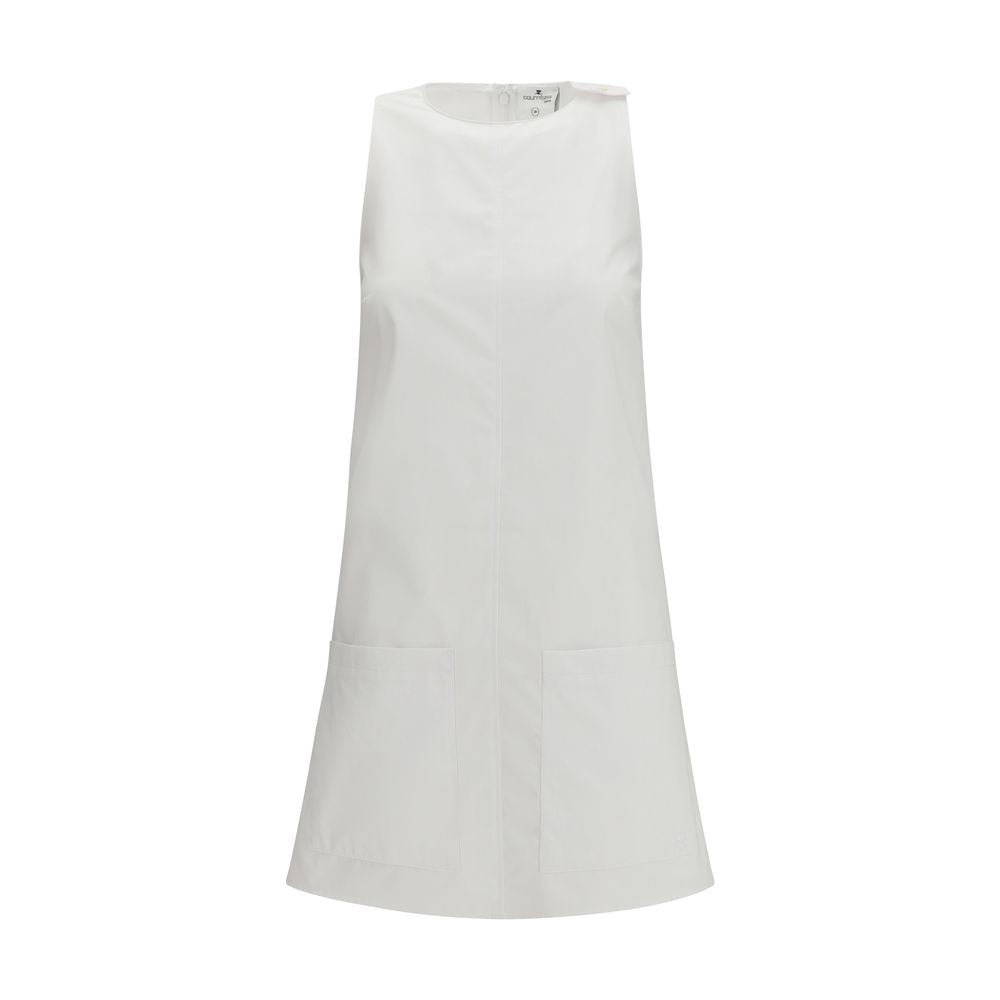 Courrèges White Cotton Casual Women's Dress