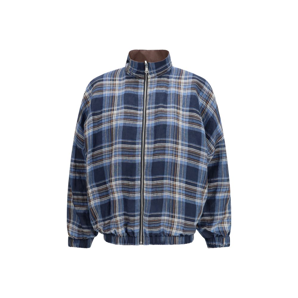 MARBELL Brown Polyamide Women's Bomber