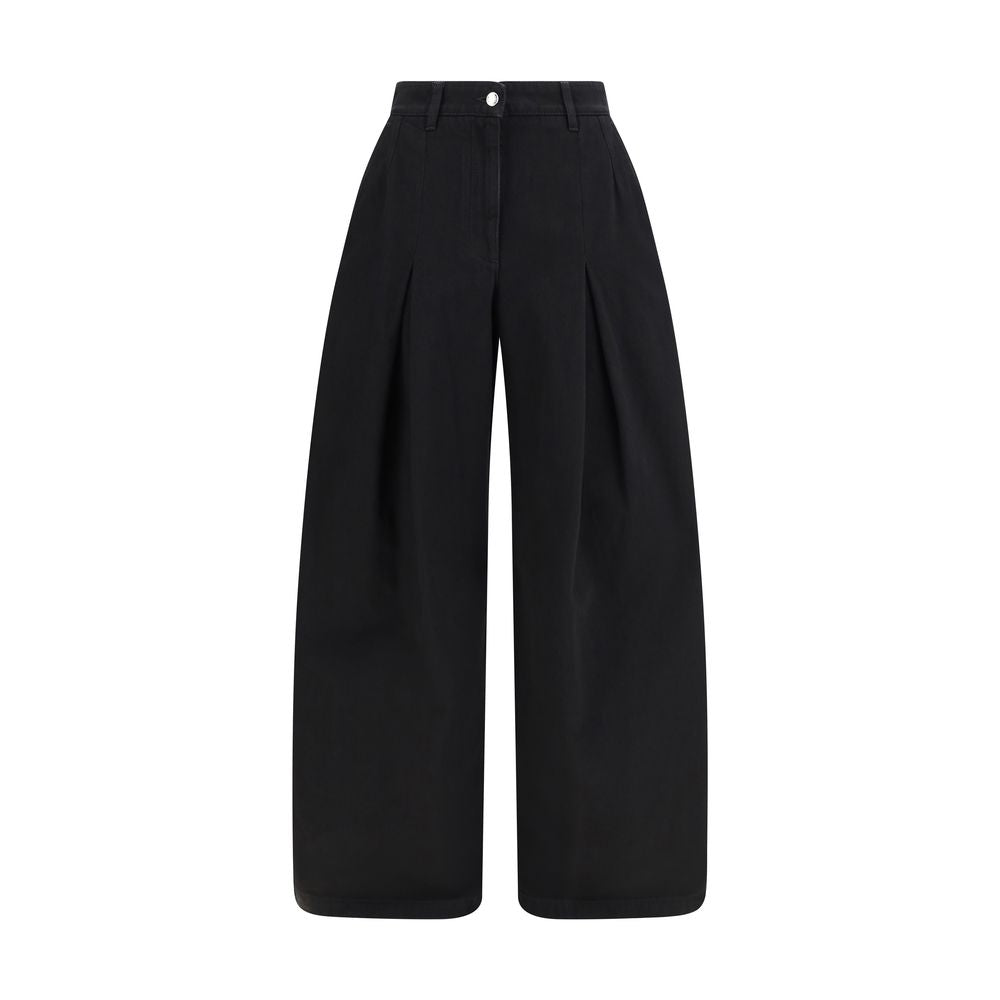 Dolce & Gabbana Black Cotton Jeans Women's Denim