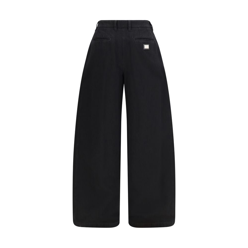Dolce & Gabbana Black Cotton Jeans Women's Denim