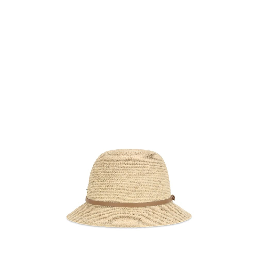 Helen Kaminski Beige Raffia Women's Hat