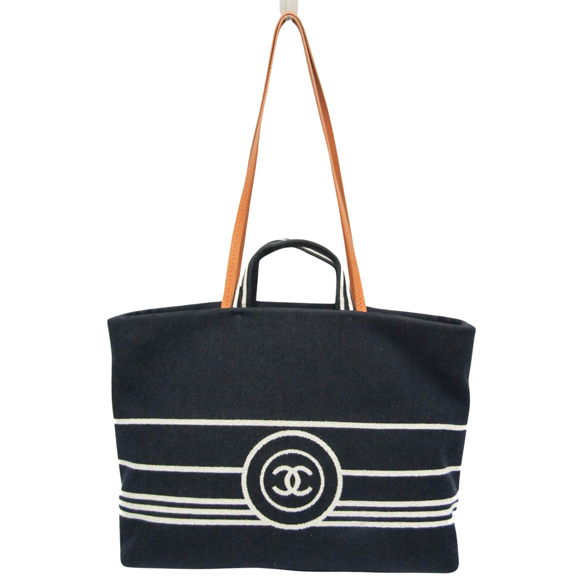 Chanel Coco Mark Navy Denim - Jeans Handbag (Pre-Owned)