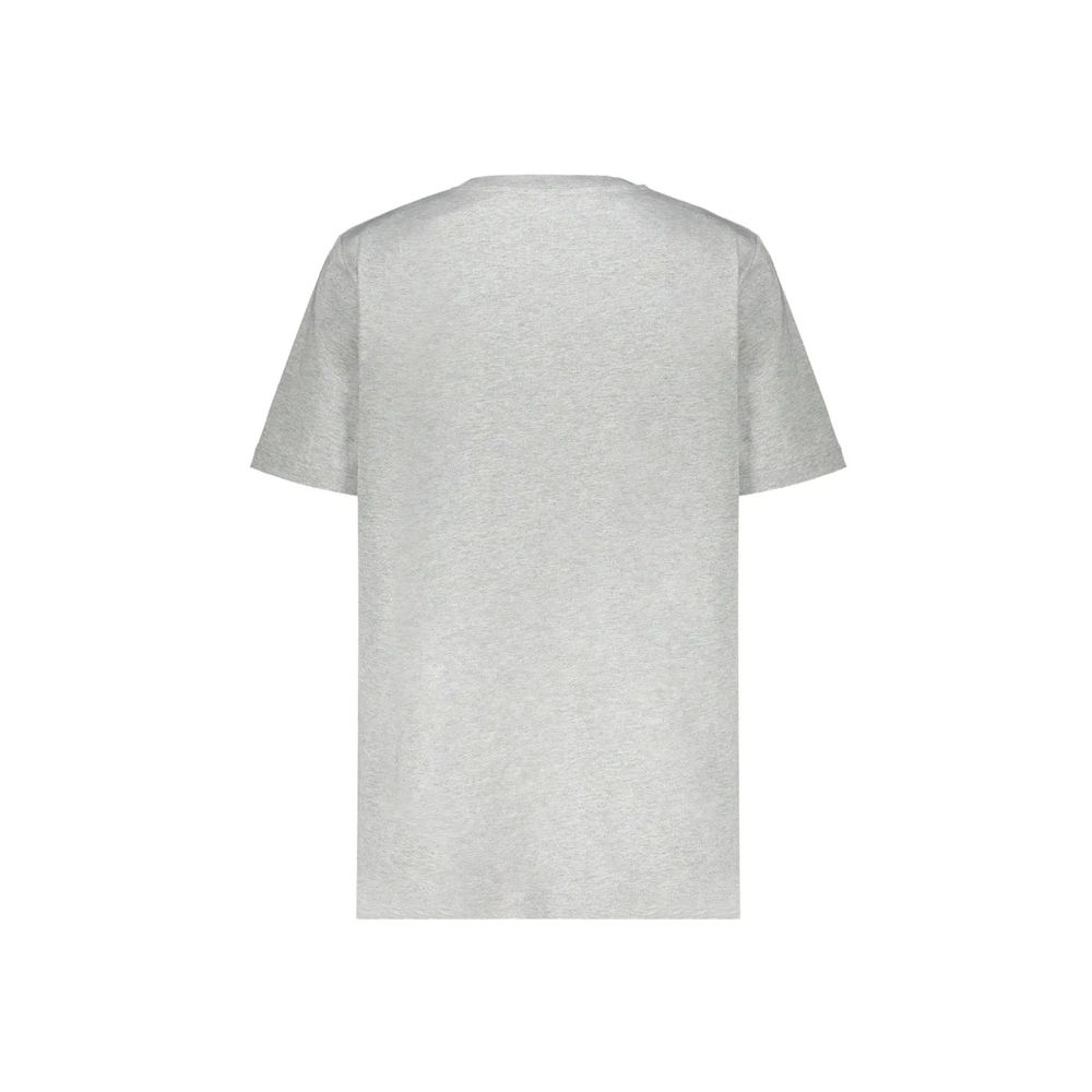 Balmain Gray Cotton Women's T-Shirt
