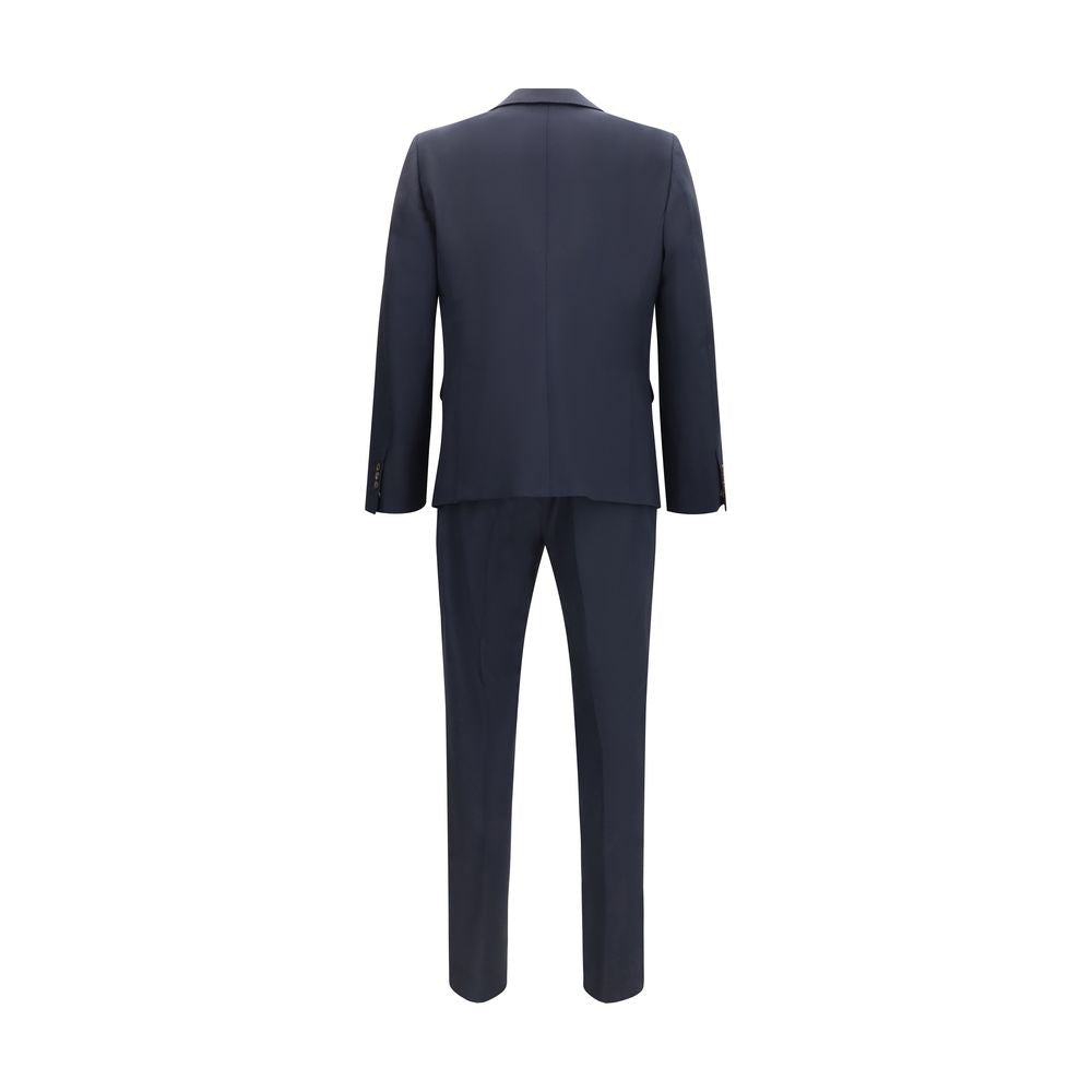 Dsquared² Blue Wool Men's Suit