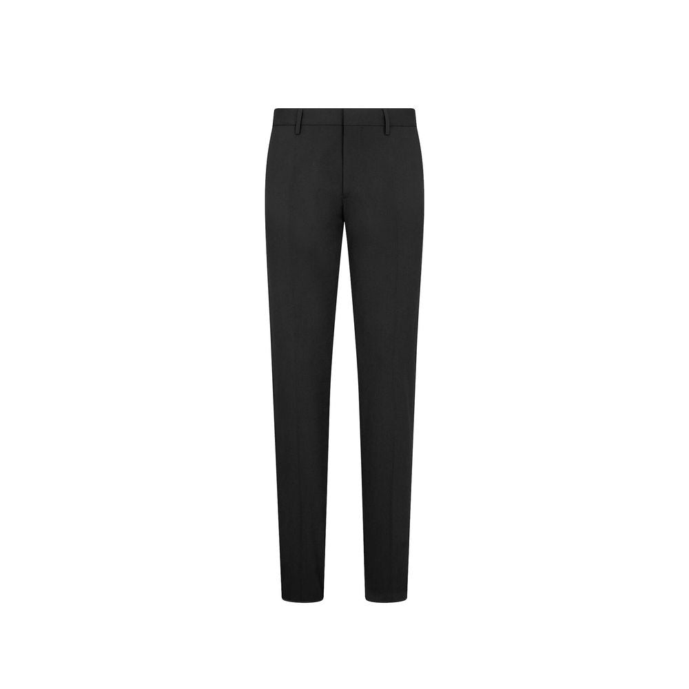 Dsquared² Black Elastane Two-Piece Men's Suit