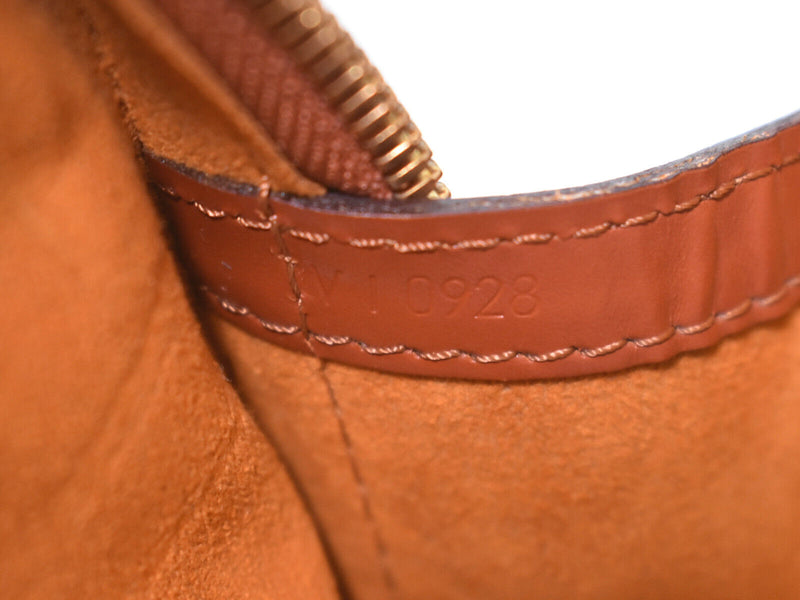 Louis Vuitton Gobelins Brown Leather Handbag (Pre-Owned)