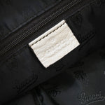 Gucci Tribeca Brown Canvas Handbag (Pre-Owned)