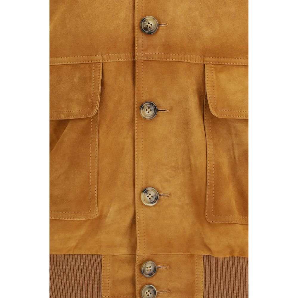 Valstar Brown Goatskin Women's Bomber