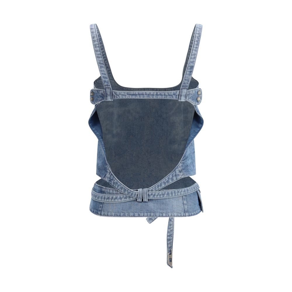 Diesel Blue Denim Women's Shirt