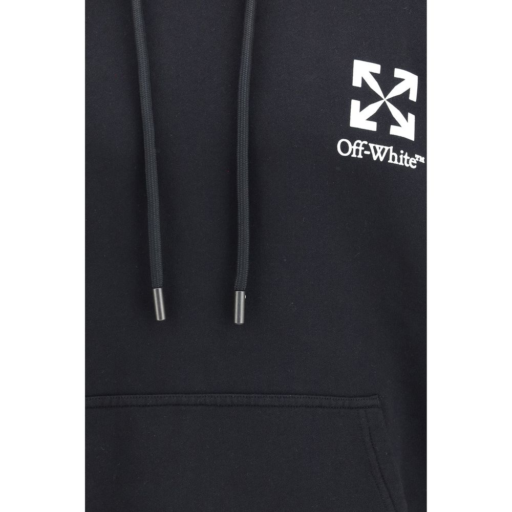 Off-White Black Cotton Men's Sweatshirt