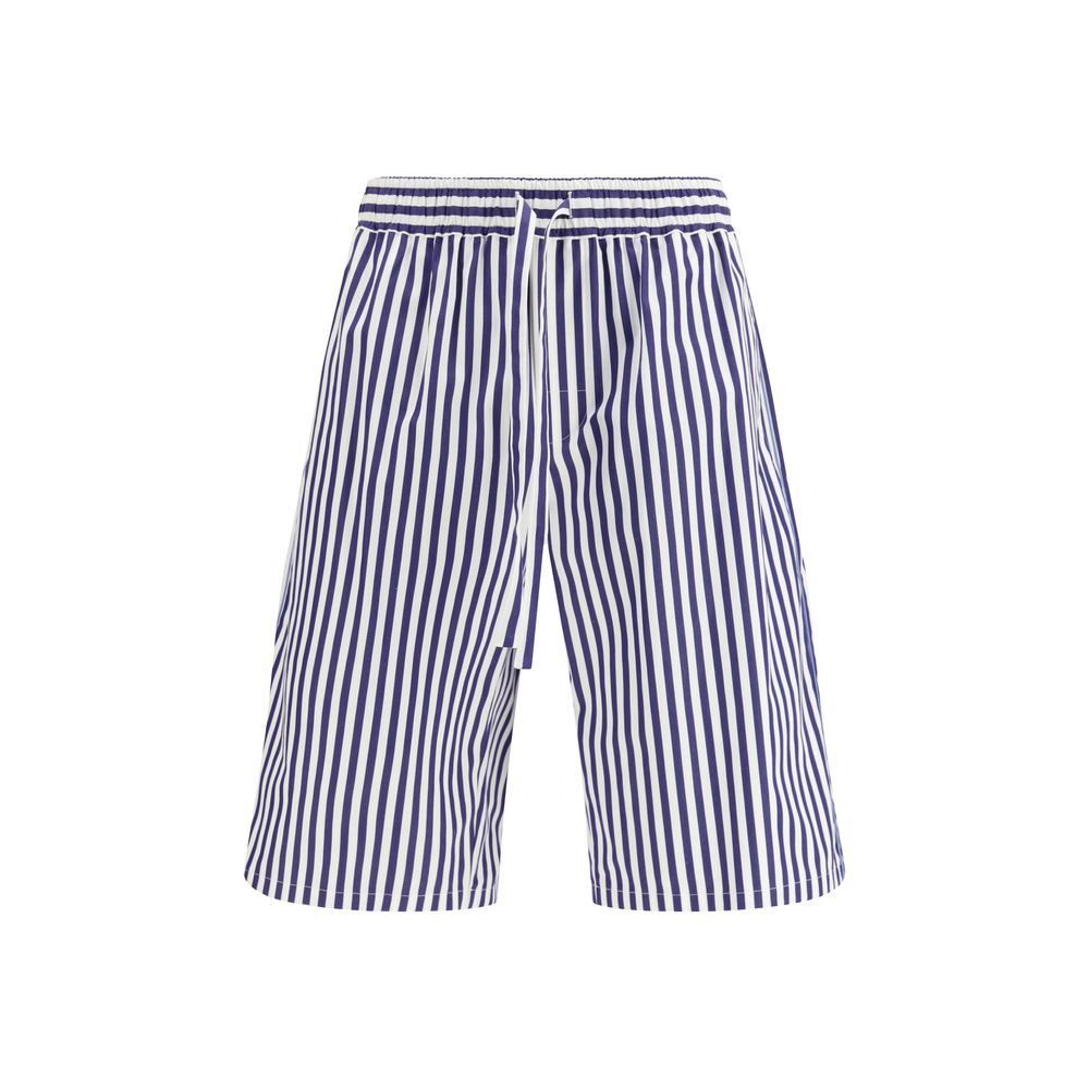 Dolce & Gabbana Multicolor Cotton Bermuda Men's Shorts