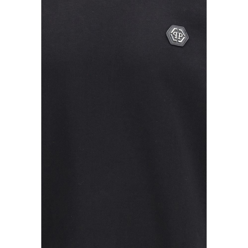 Philipp Plein Black Cotton Men's Sweatshirt
