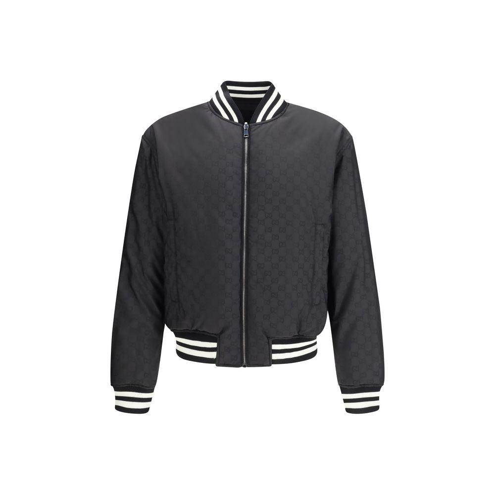 Gucci Black Polyester Men's Clothing