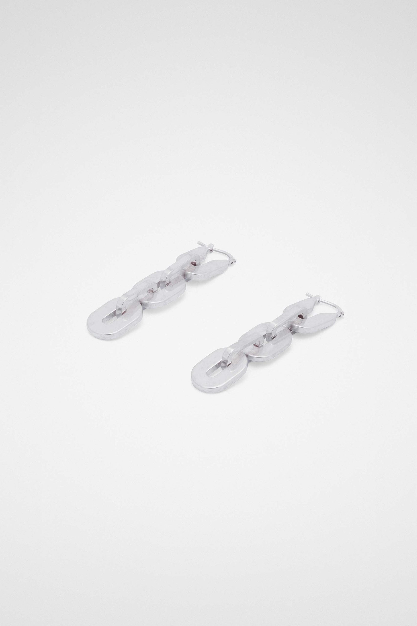 Jil Sander Silver Fibres Women's Earrings