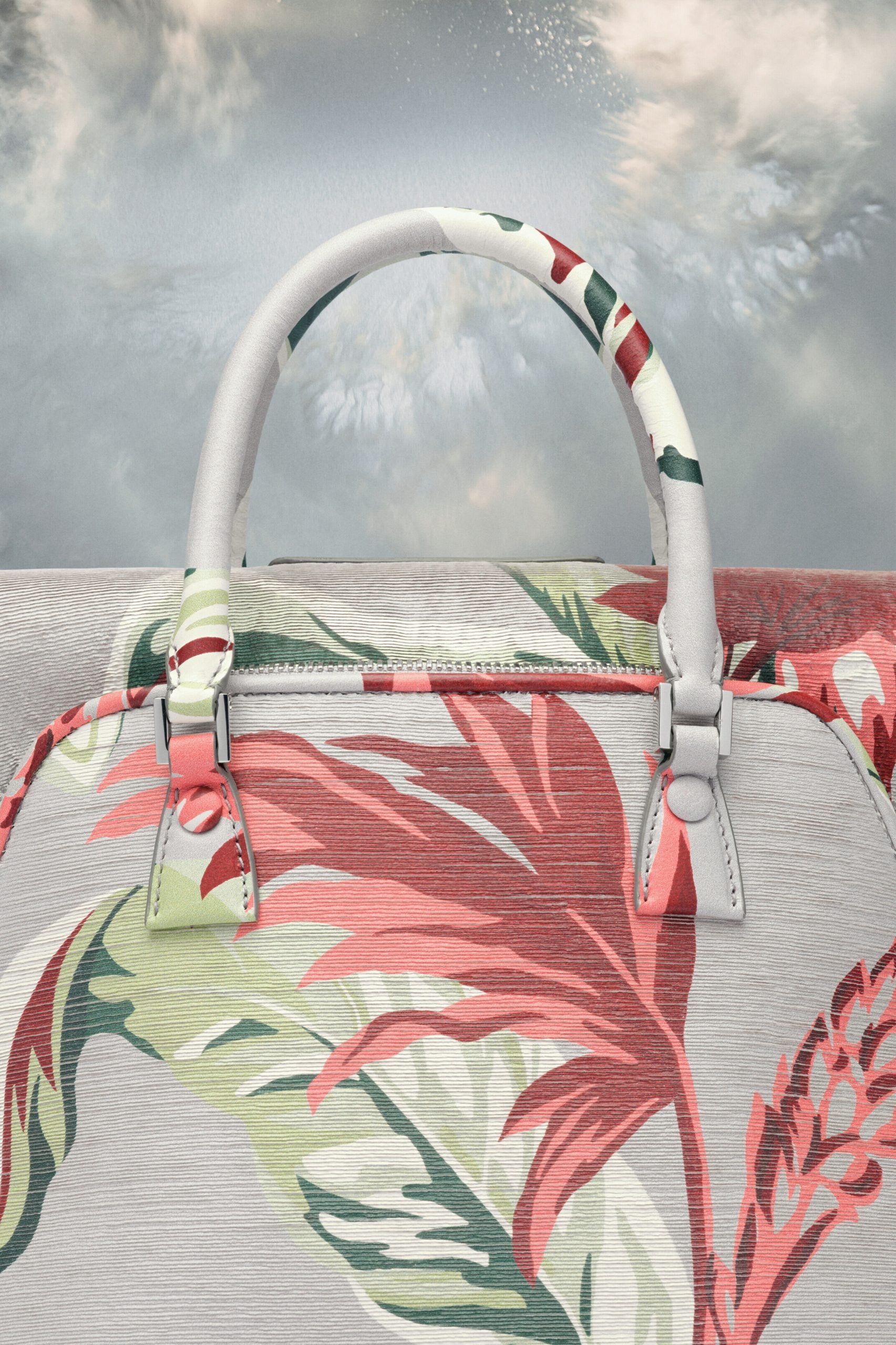Maison Margiela Gray Fibres Crossbody Women's Bag