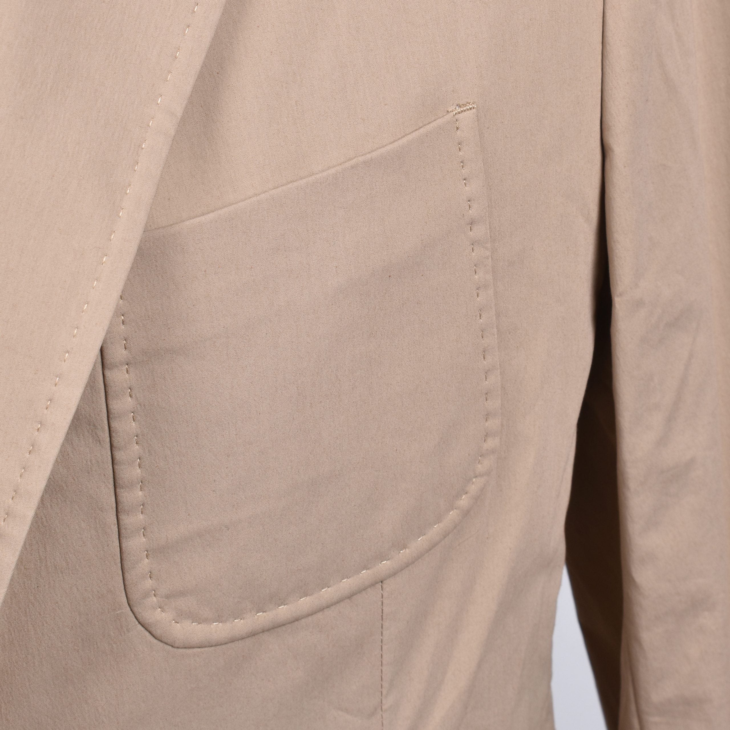 Peserico Beige Cotton Men's Blazer