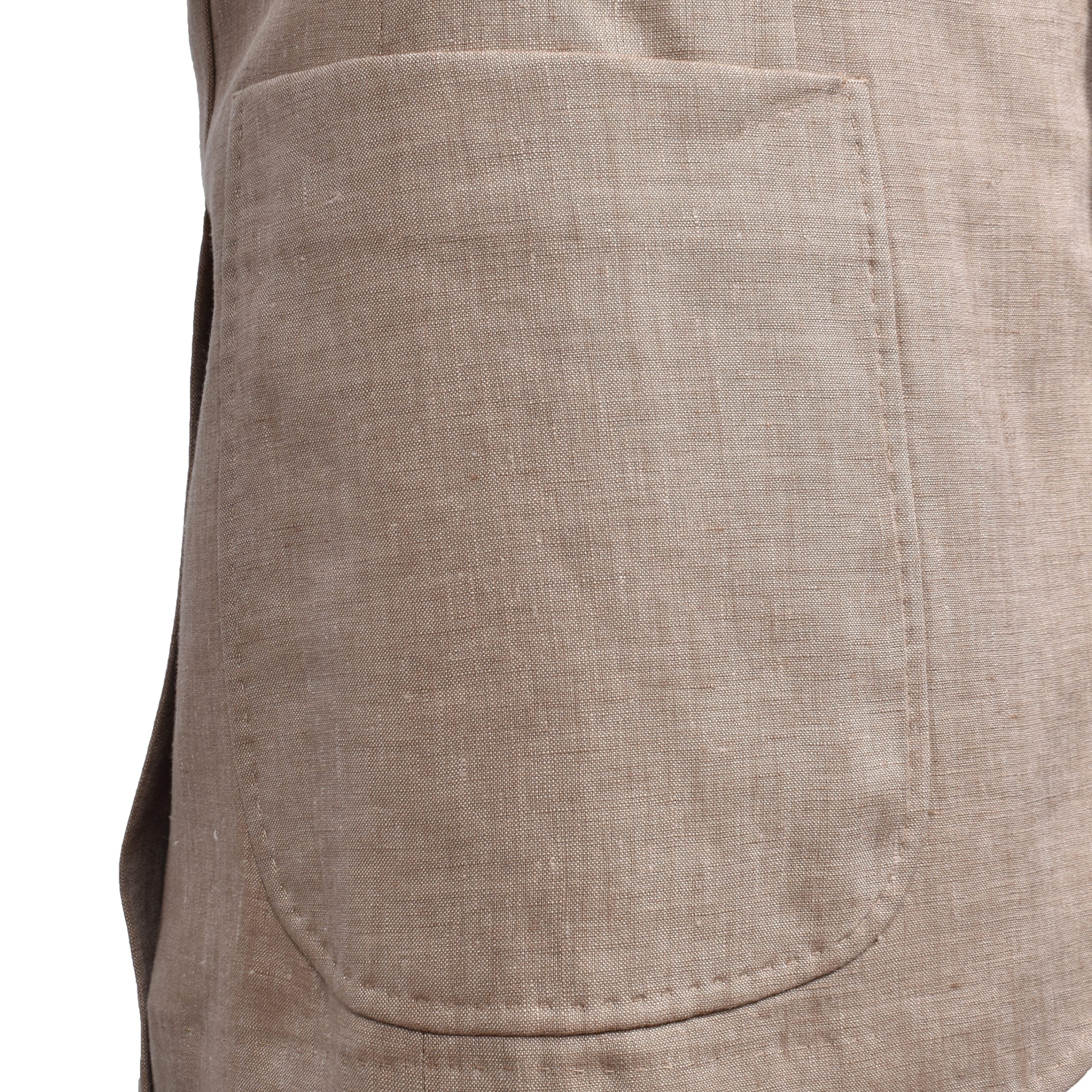 Peserico Beige Linen Men's Blazer