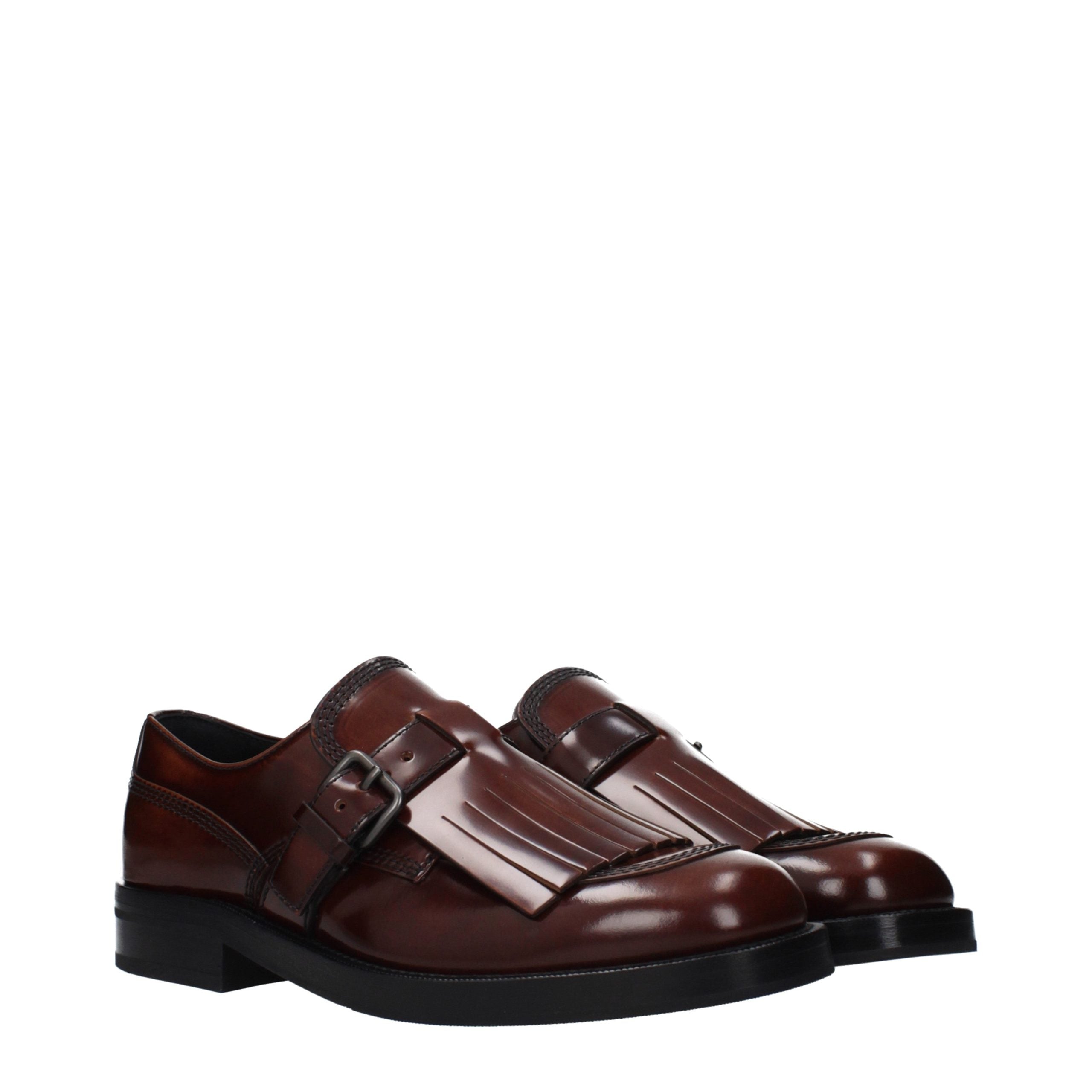 Church's Brown Leather Oxfords And Women's Derbies